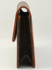 1990 Canvas Monogram Pochette Dame Brown