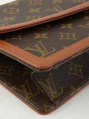 1990 Canvas Monogram Pochette Dame Brown