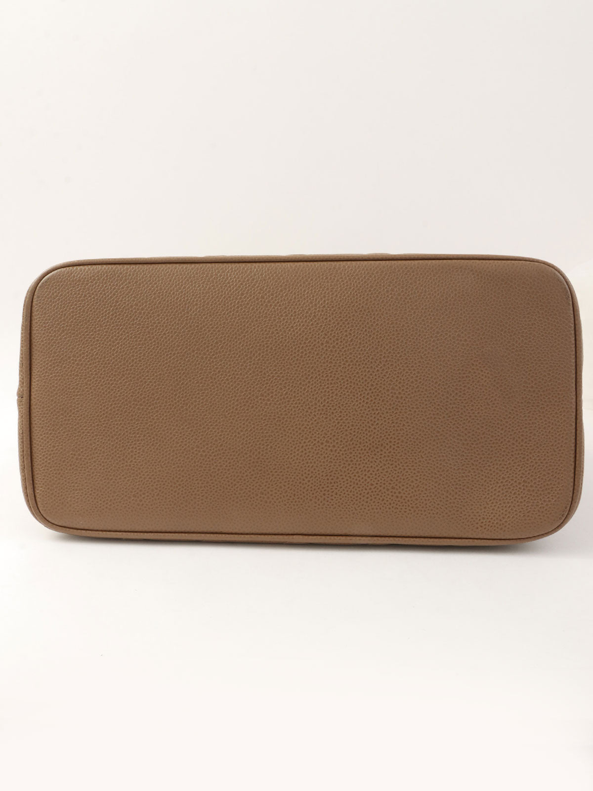 2001年頃製キャビアスキンCCマークステッチ復刻トートバッグ ブラウン