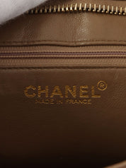 2001年頃製キャビアスキンCCマークステッチ復刻トートバッグ ブラウン