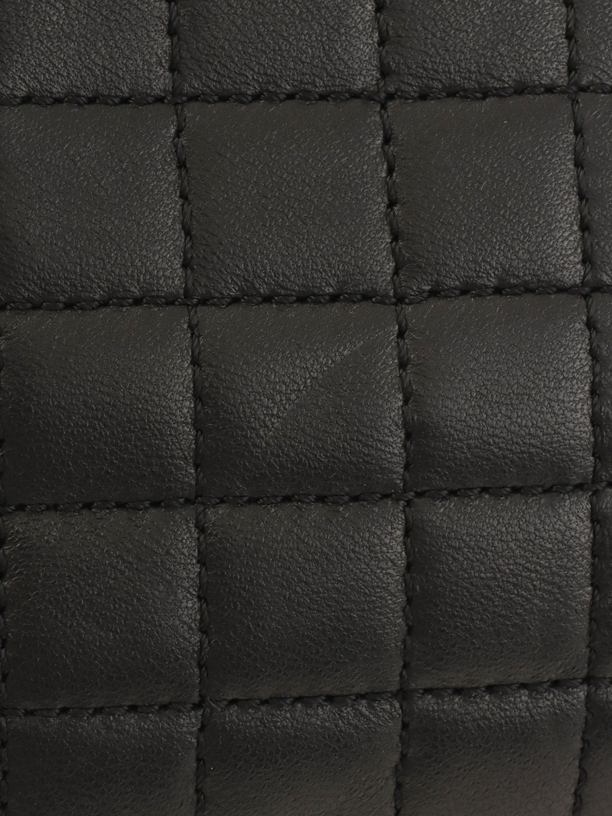 Camellia Chocolate Bar Chain Bag, Black, circa 2005