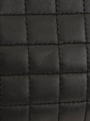 Camellia Chocolate Bar Chain Bag, Black, circa 2005