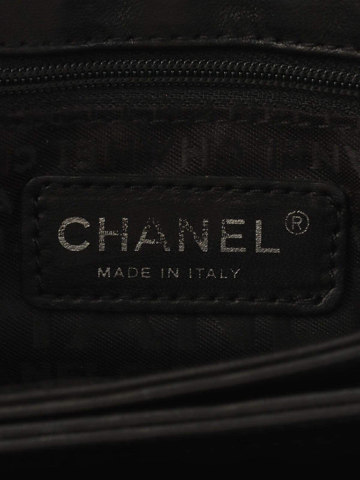 2005年頃製 カメリアチョコバーチェーンバッグ ブラック