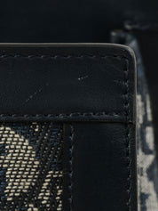 トロッターパターントートバッグ ネイビー