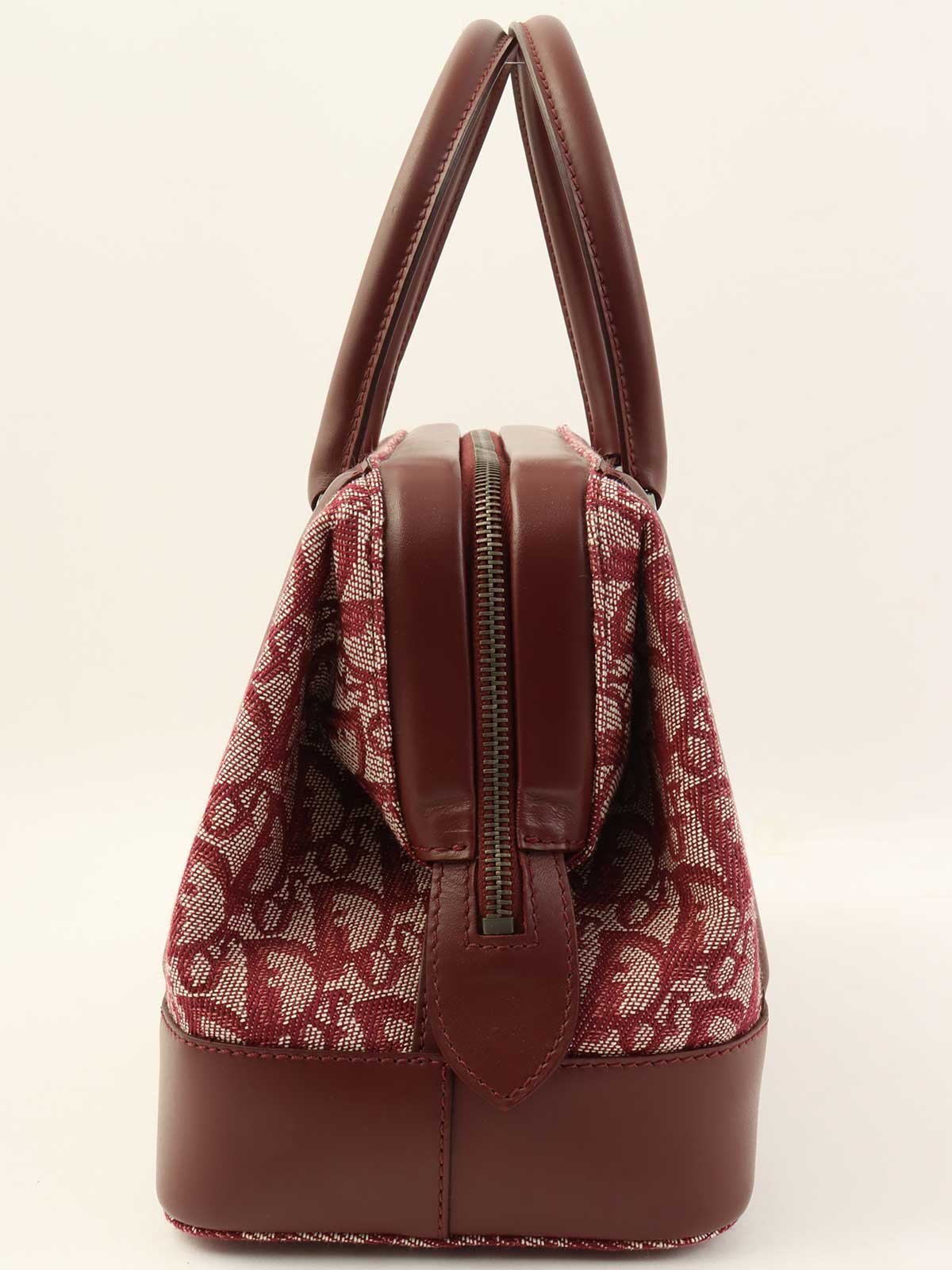 Trotter Pattern Handbag Navy