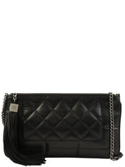 2003年頃製 CCマークタッセルチャームショルダーバッグ ブラック