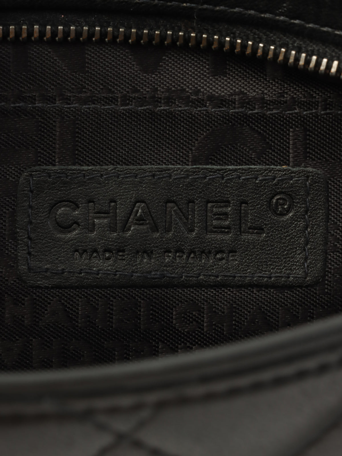 2003年頃製 CCマークタッセルチャームショルダーバッグ ブラック