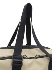 2001 Sports Line CC Mark Boston Bag, Beige/Black