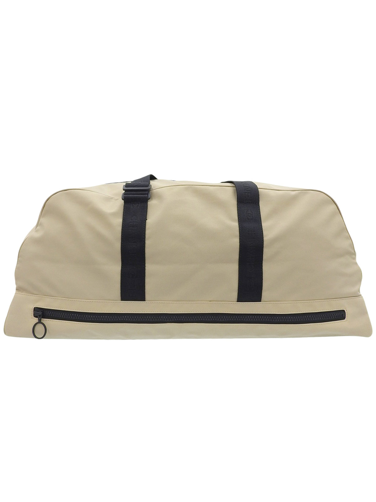 2001 Sports Line CC Mark Boston Bag, Beige/Black