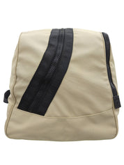 2001 Sports Line CC Mark Boston Bag, Beige/Black