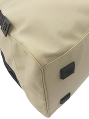 2001 Sports Line CC Mark Boston Bag, Beige/Black