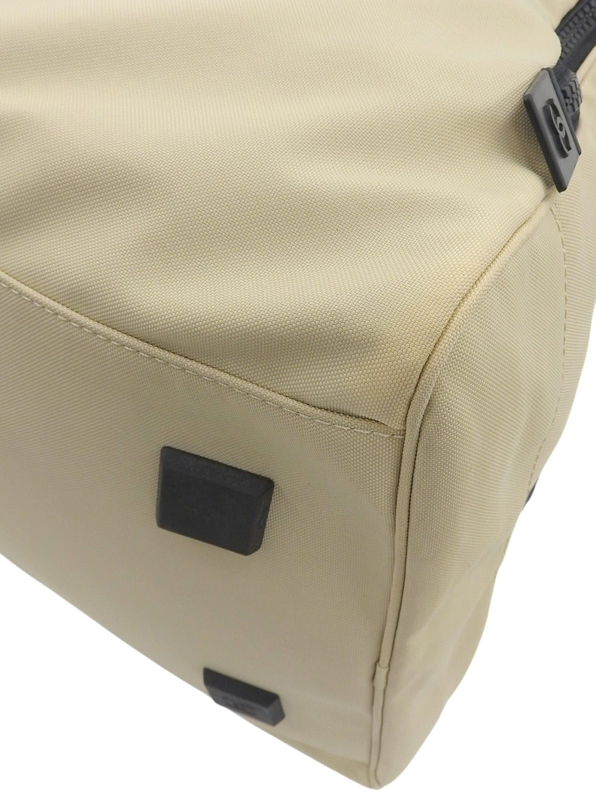 2001 Sports Line CC Mark Boston Bag, Beige/Black