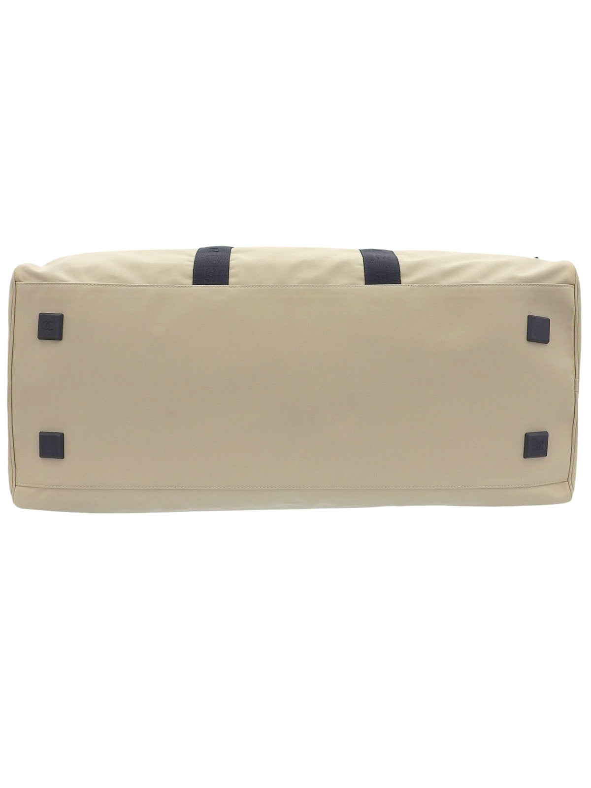 2001年頃製 スポーツラインCCマークボストンバッグ ベージュ/ブラック