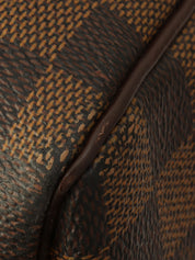 2006年製 キャンバスダミエキーポルバンドリエール55 ブラウン