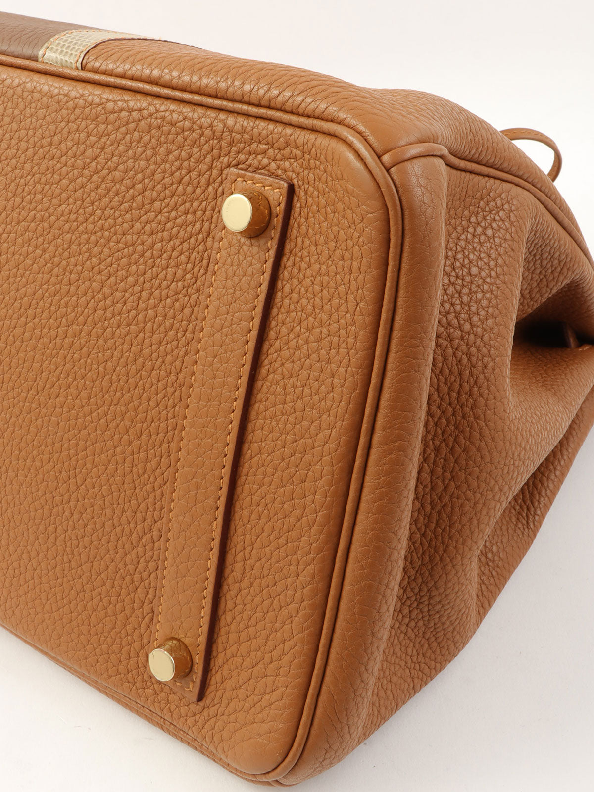 2012 年 Birkin Club 35 金色/栗色/Ficelle