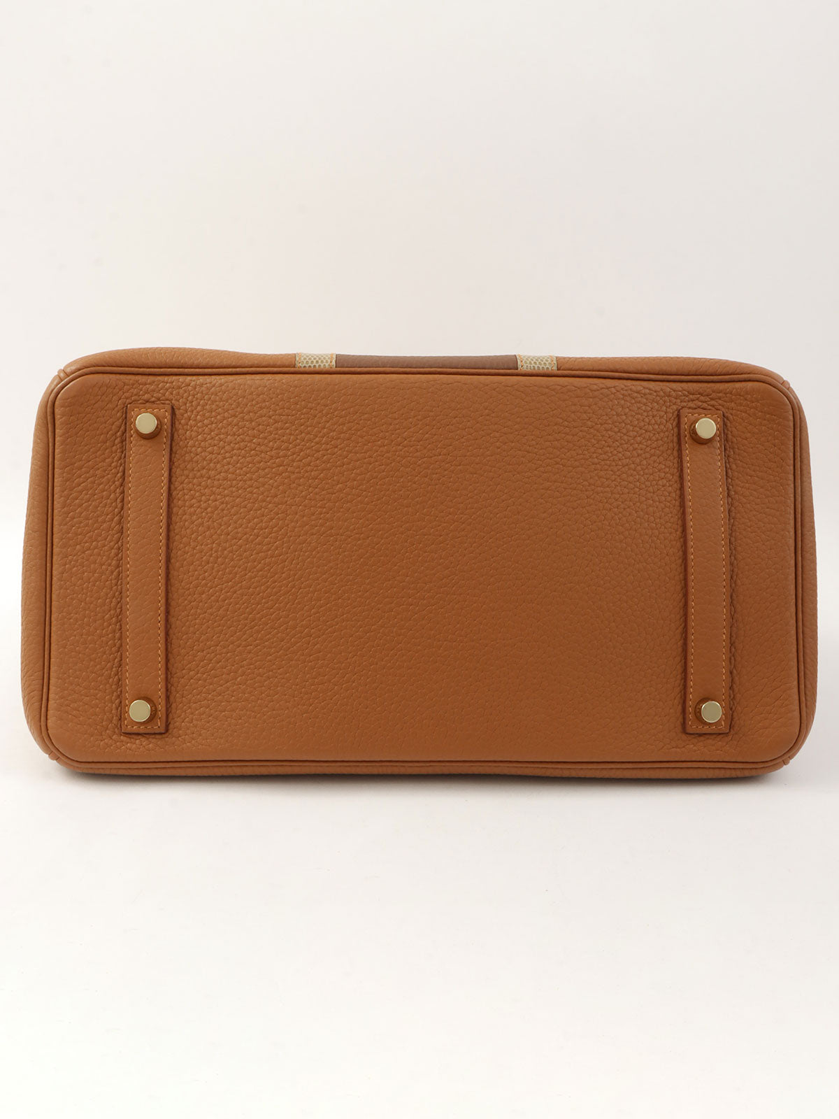 2012 年 Birkin Club 35 金色/栗色/Ficelle