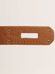 2012 年 Birkin Club 35 金色/栗色/Ficelle