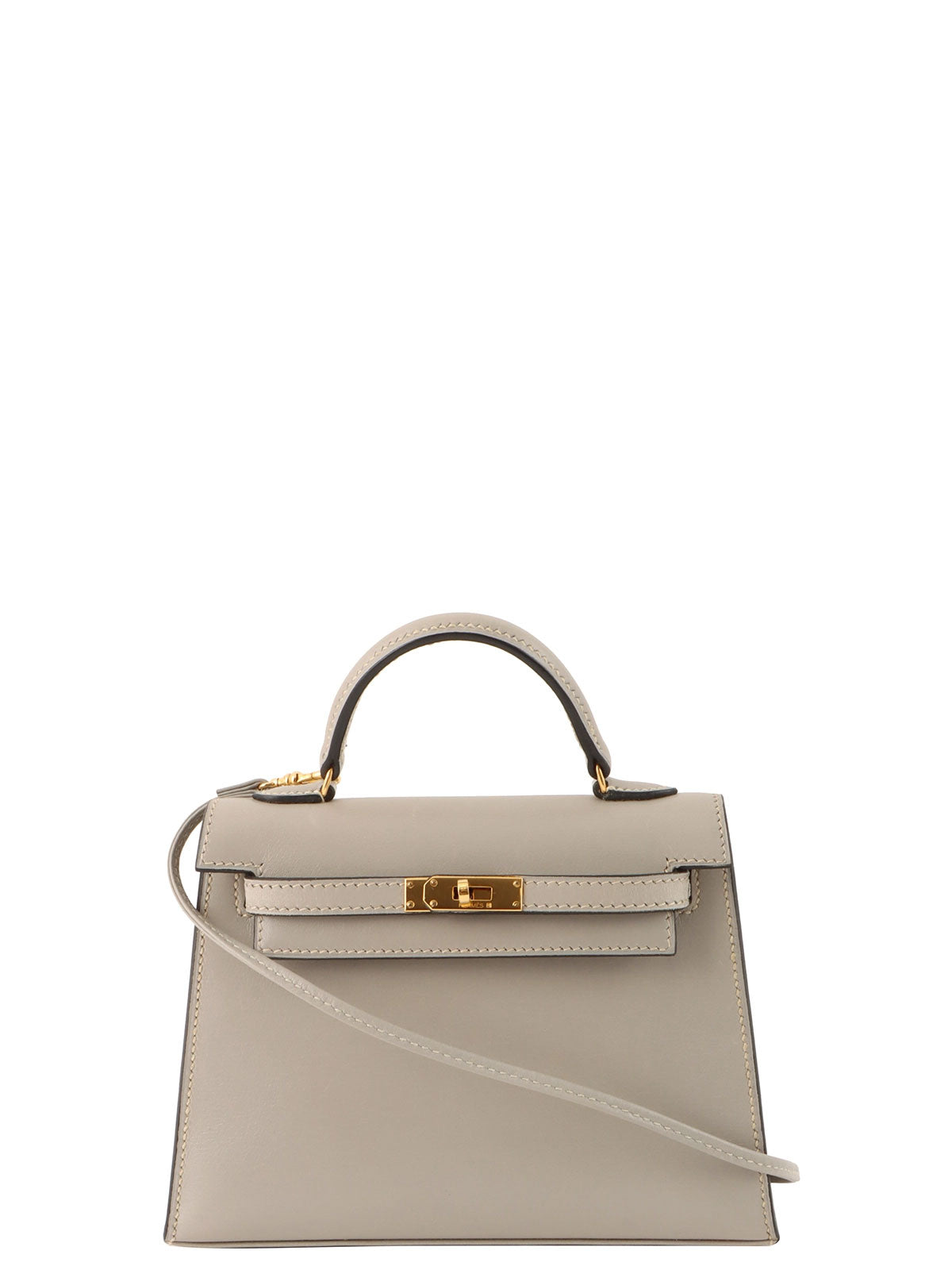 2004年 迷你凯莉包 珍珠灰