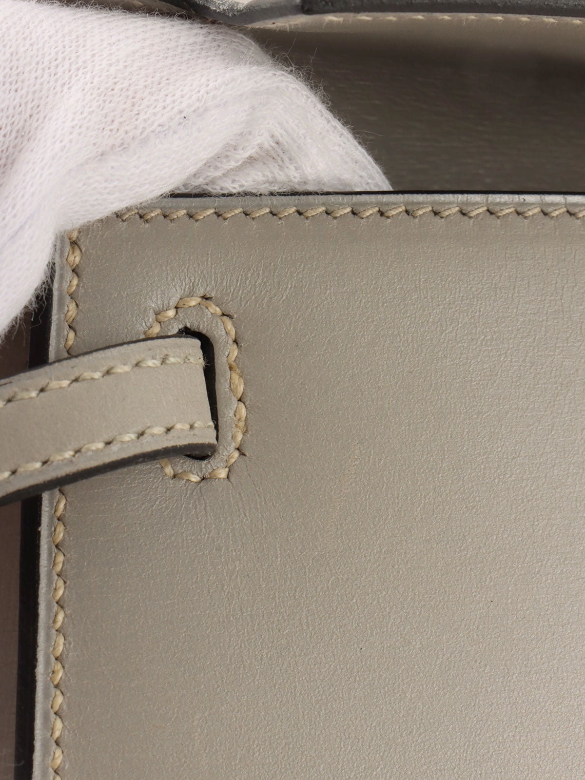 2004年 迷你凯莉包 珍珠灰