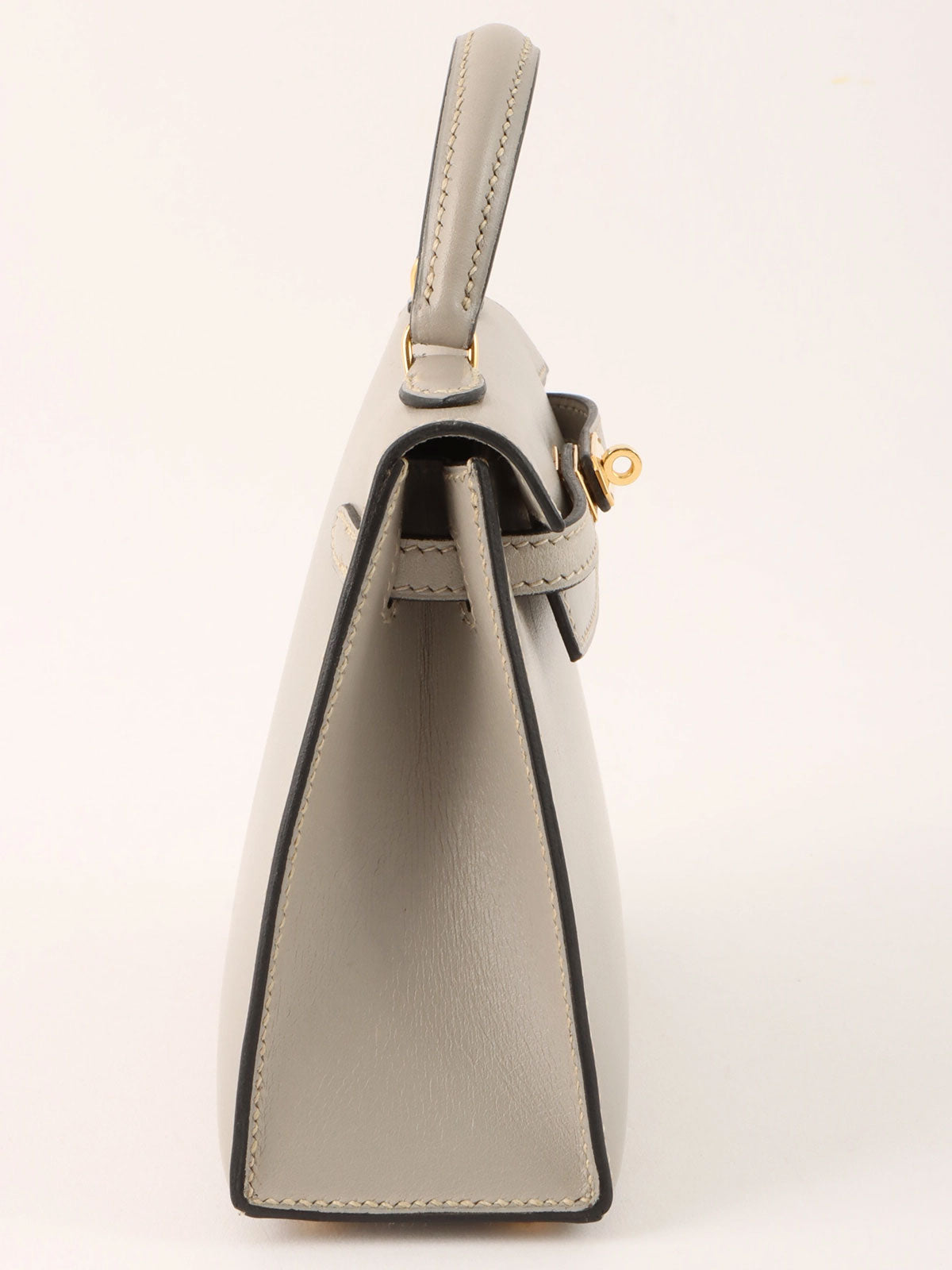 2004年 迷你凯莉包 珍珠灰