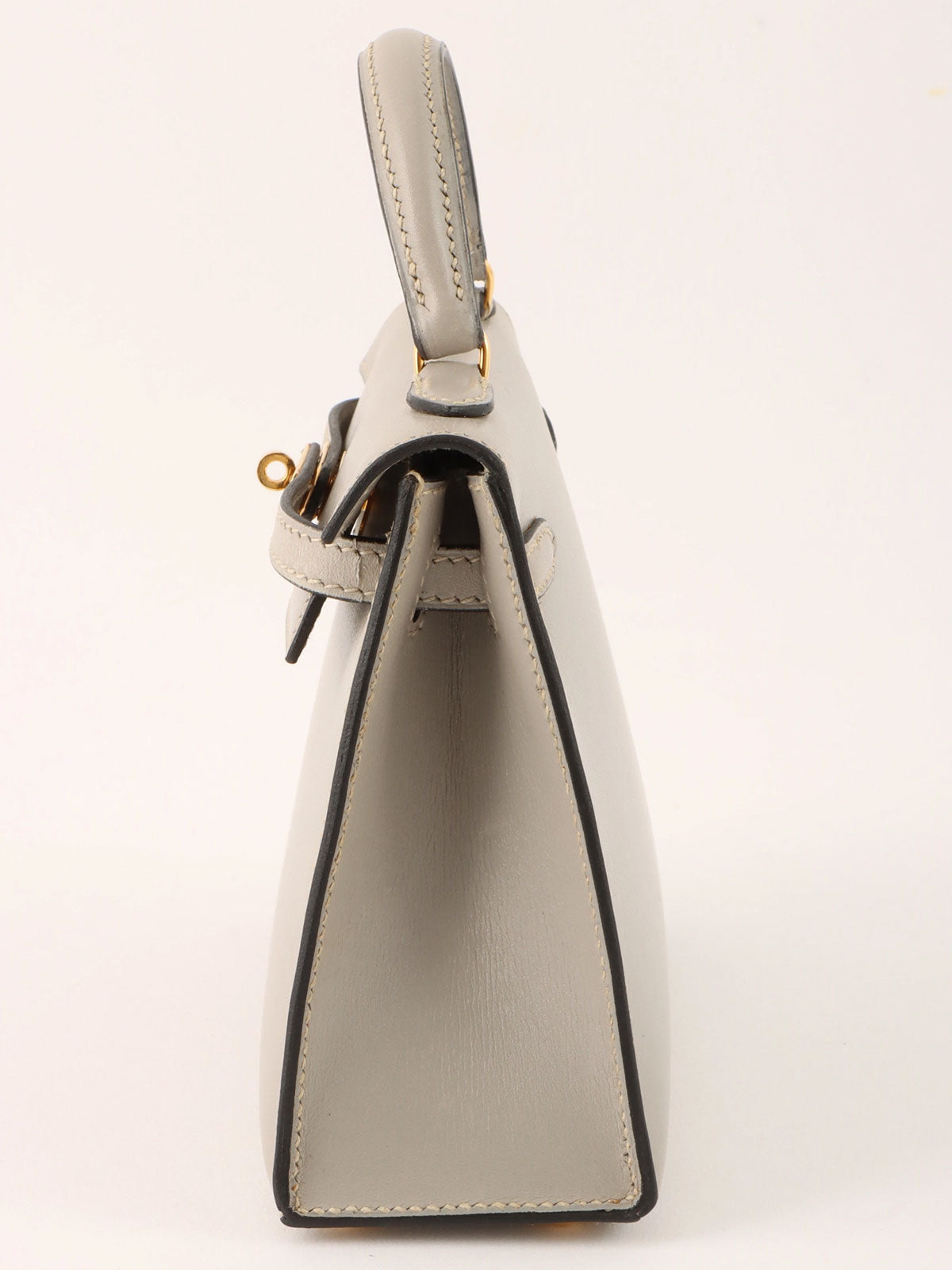 2004年 迷你凯莉包 珍珠灰