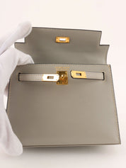 2004年 迷你凯莉包 珍珠灰