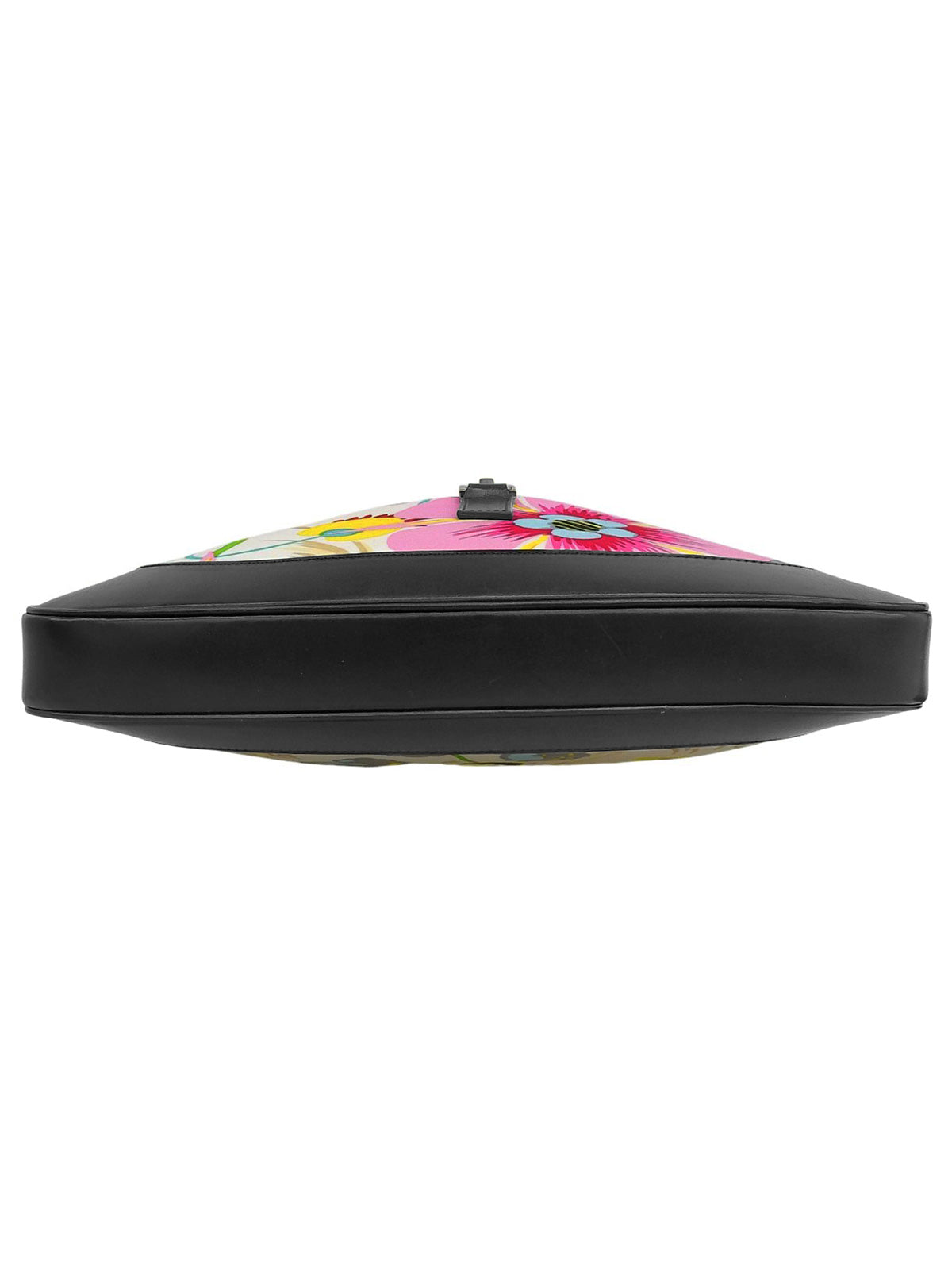 Flora Pattern Jackie One Shoulder Bag Black/Multi