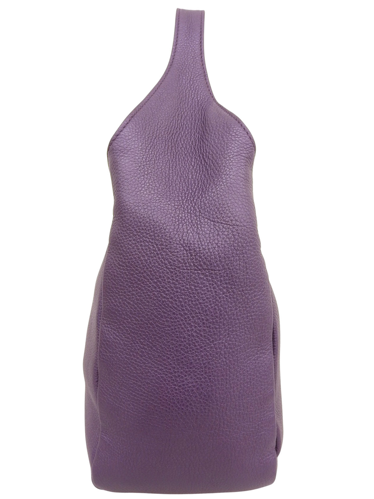 ロゴプレートワンショルダーバッグ パープル