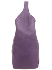 ロゴプレートワンショルダーバッグ パープル