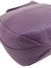 ロゴプレートワンショルダーバッグ パープル