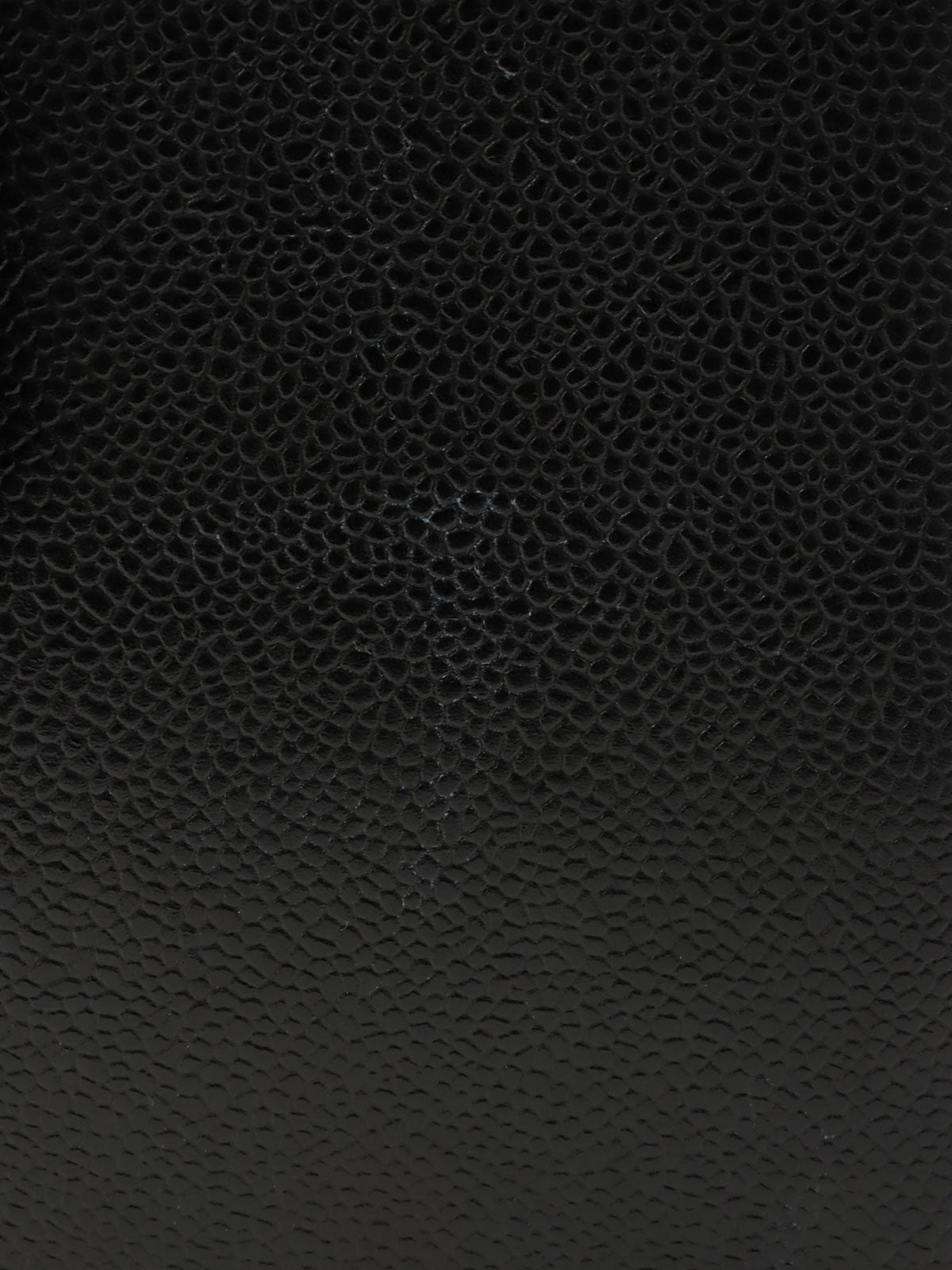 1995年頃製 キャビアスキンCCターンロック2wayバニティバッグ ブラック