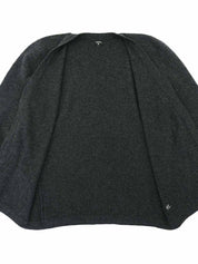 CCマークボタンカーディガン　グレー