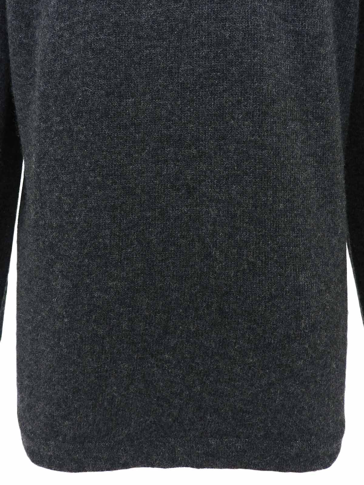 CCマークボタンカーディガン グレー