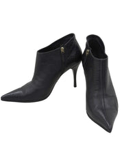 GG pattern booties in black