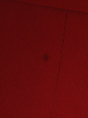 2014年頃製 コットンボーダーパターンCCマークチェーントートバッグ ベージュ/ブラック