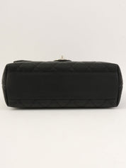 2009年頃製 キャビアスキンCCターンロックハンドバッグ ブラック