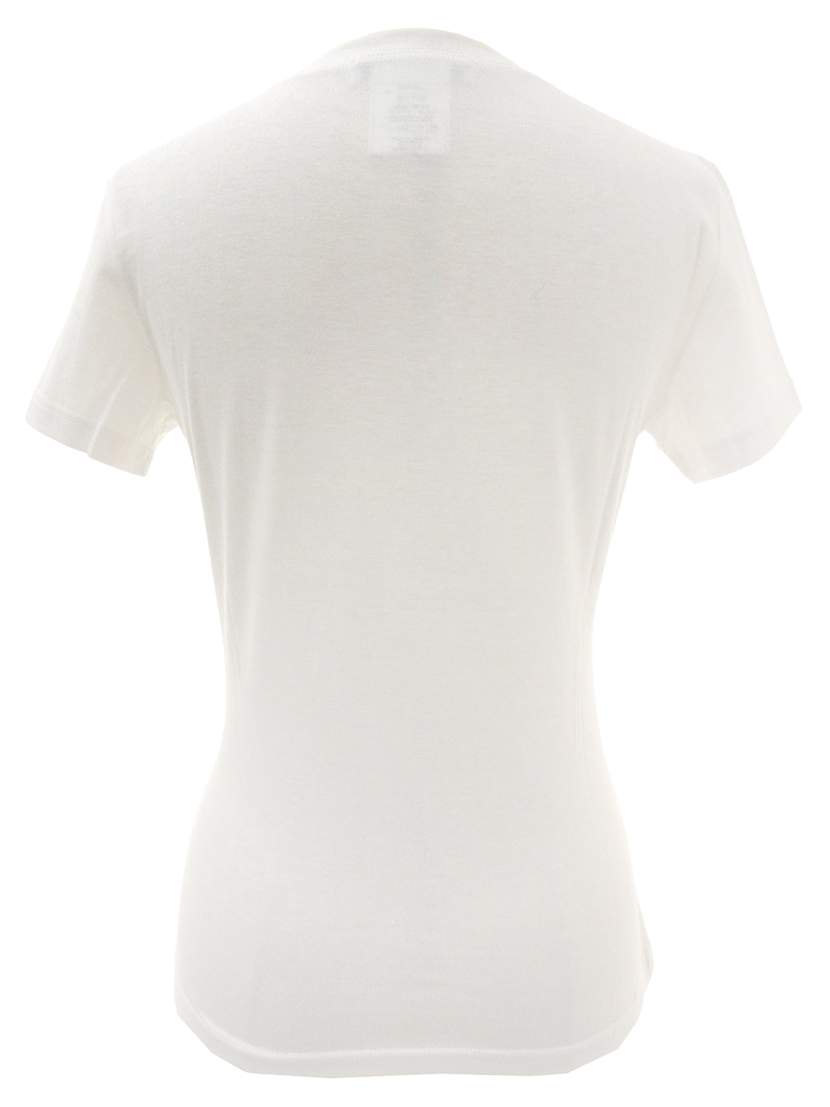 アニマルプリント半袖トップス ホワイト/マルチ