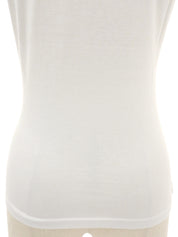 アニマルプリント半袖トップス ホワイト/マルチ