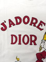 アニマルプリント半袖トップス ホワイト/マルチ