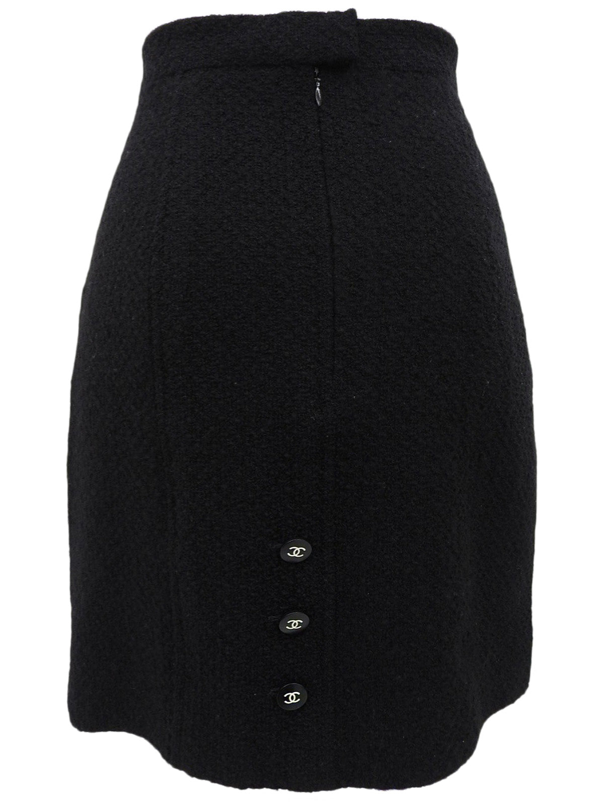 1995 Wool Logo Embroidered CC Mark Set in Black