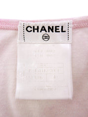 2009年頃製 CCマークプリントタイダイ半袖トップス ピンク