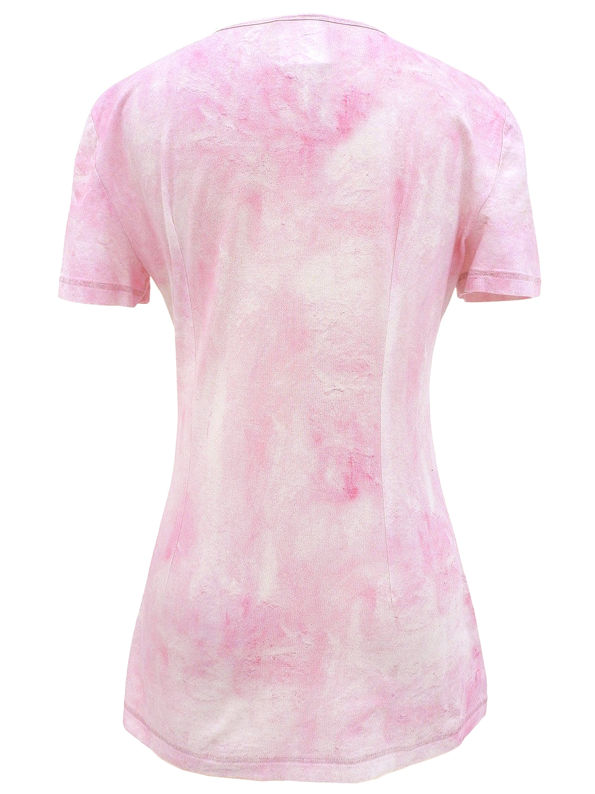 2009年頃製 CCマークプリントタイダイ半袖トップス ピンク