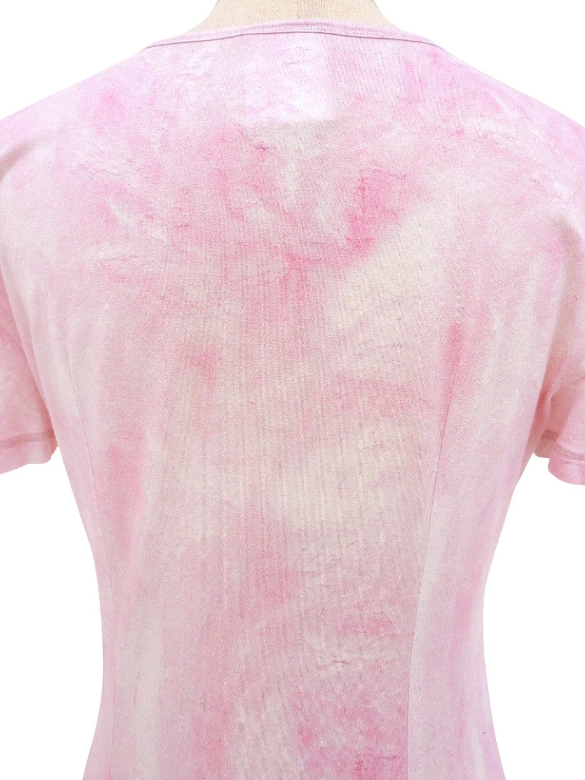 2009年頃製 CCマークプリントタイダイ半袖トップス ピンク