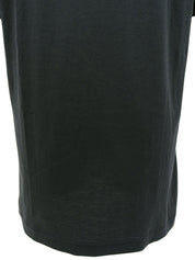 バッグロゴプリント半袖トップス ブラック