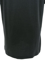 Bag Logo Print Short Sleeve Top in Black