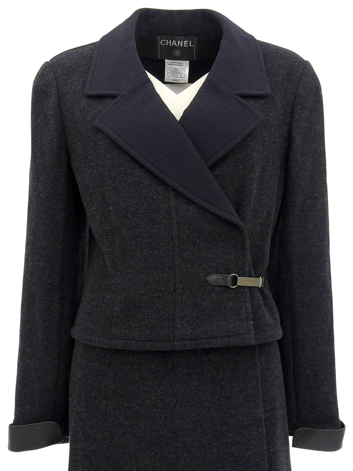 2000年製 ロゴプレートセットアップ チャコールグレー/ネイビー