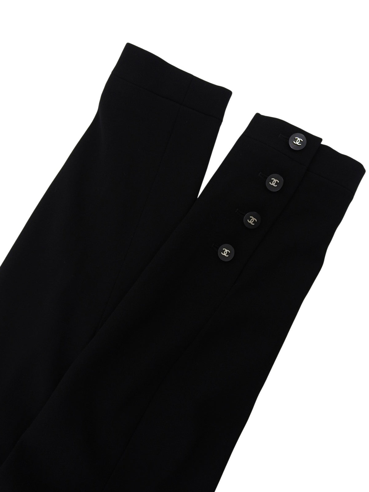 1996年製 CCマークボタンロングジャケット ブラック