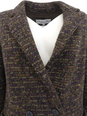 ウールダブルブレストジャケット マルチ