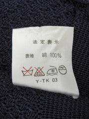 マリンロゴボタンカーディガン　ネイビー