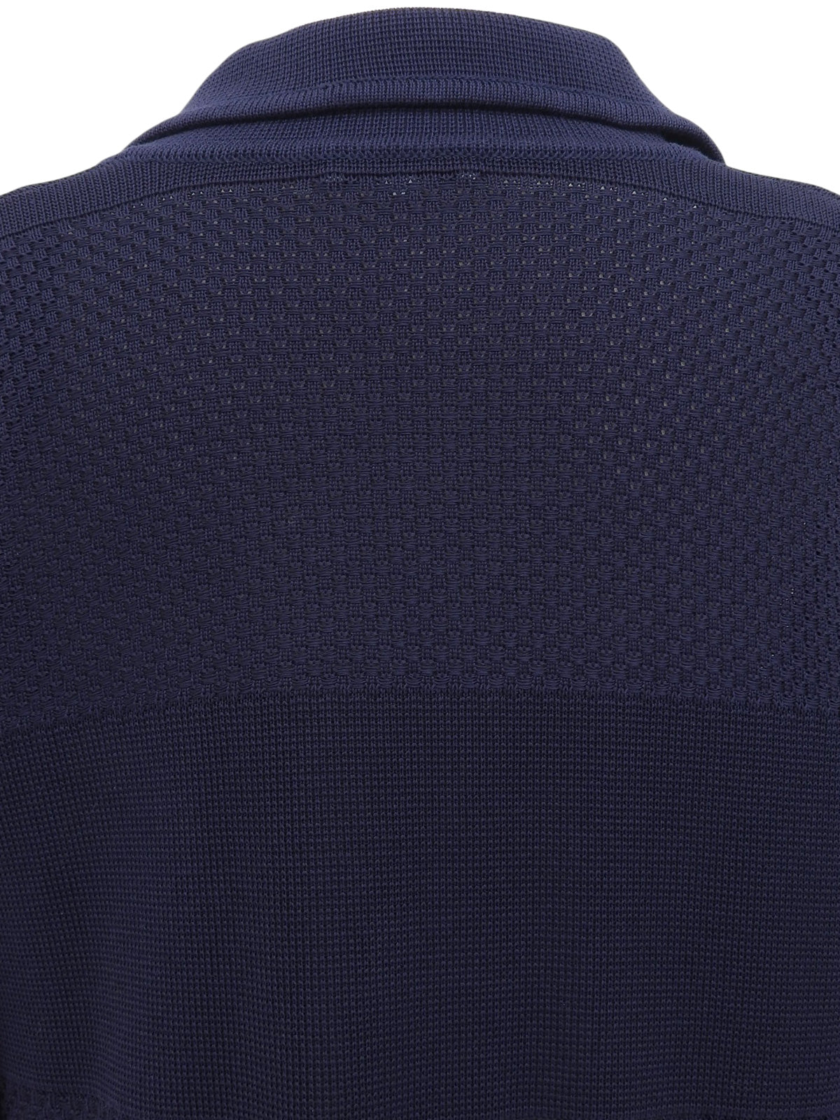 マリンロゴボタンカーディガン　ネイビー